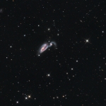 NGC5395 Heron Galaxy
