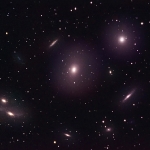M86 Virgo Galaxy Cluster RGB