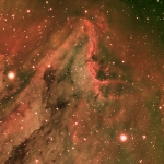 Pelican Nebula IC5070 Ha OIII Sync  Ha3hrs OIII4hrs 