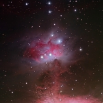 NGC1977 Running Man Nebula  HaRGB