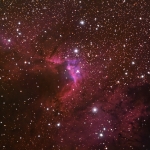 C9-sh2-155_Cave Nebula Ha6.5Hrs R1Hr G1.5Hrs B4.5Hrs
