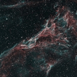 NGC6962 Pickerings Triangle  Ha OIII BiColor  Ha=240min OIII=180min