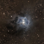 NGC7023 Iris Nebula LRGB L=160min R =60min G=min B=160 