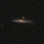 NGC4631 Whale Galaxy R=110min G=90min B=90min