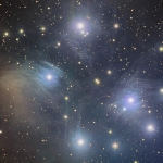 M45 Pleiades  RGB  R=1Hr G=1Hr B=2.5Hrs